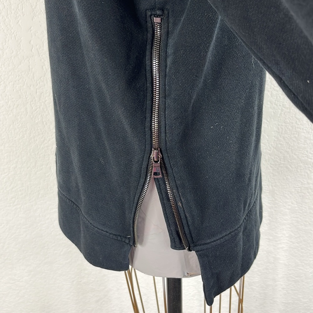 Varley Hoodie Longline Side Zip Sweatshirt Pop Over - Picture 4 of 9